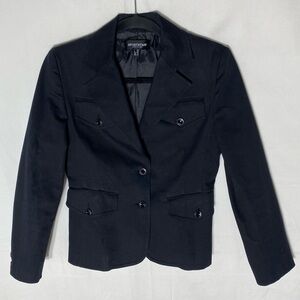 Vintage Sportstaff Black Three Button Blazer Jacket S